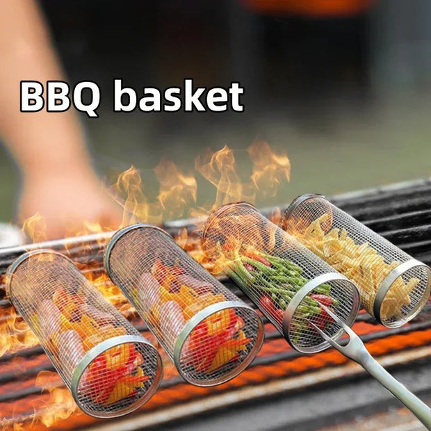 HOT SALE 49% OFF 🔥 Rolling Grilling Basket