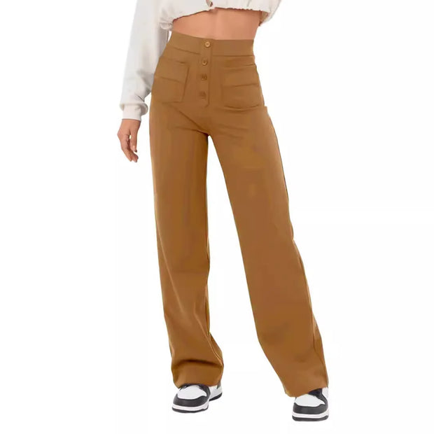 ✨End-of-season Sale 50%) Women's Casual High Waist Stretch Pants