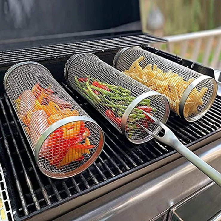 HOT SALE 49% OFF 🔥 Rolling Grilling Basket