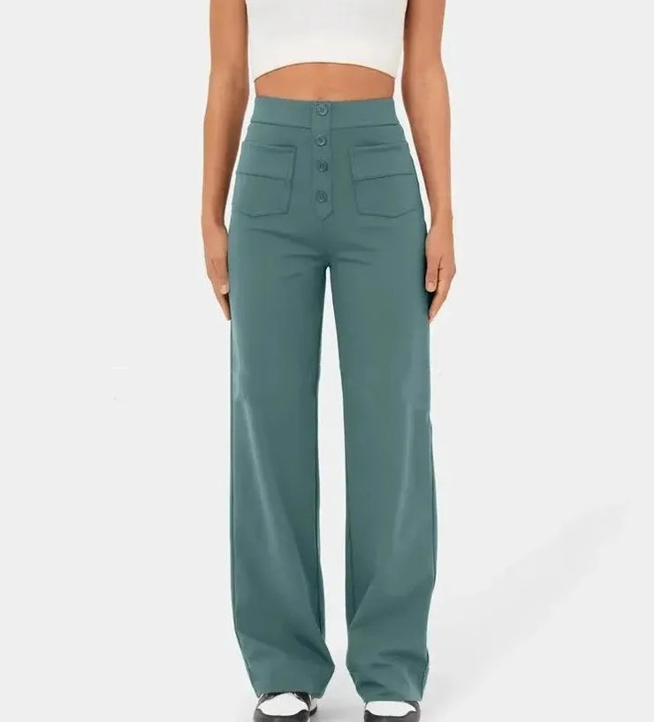 ✨End-of-season Sale 50%) Women's Casual High Waist Stretch Pants