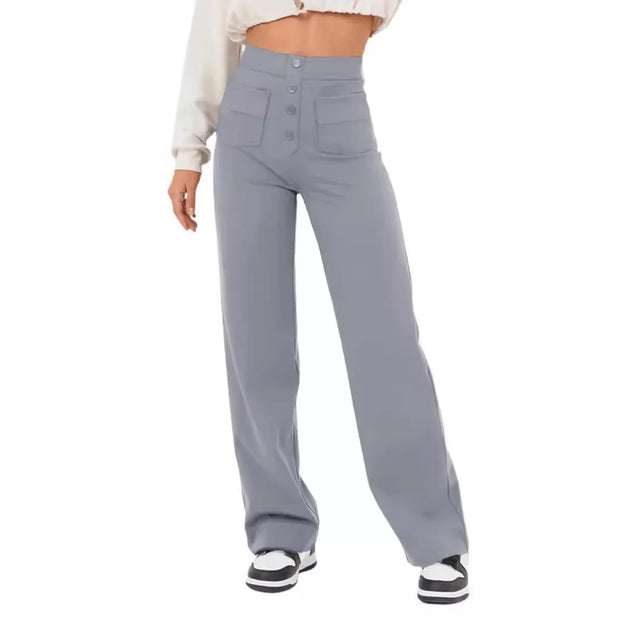 ✨End-of-season Sale 50%) Women's Casual High Waist Stretch Pants