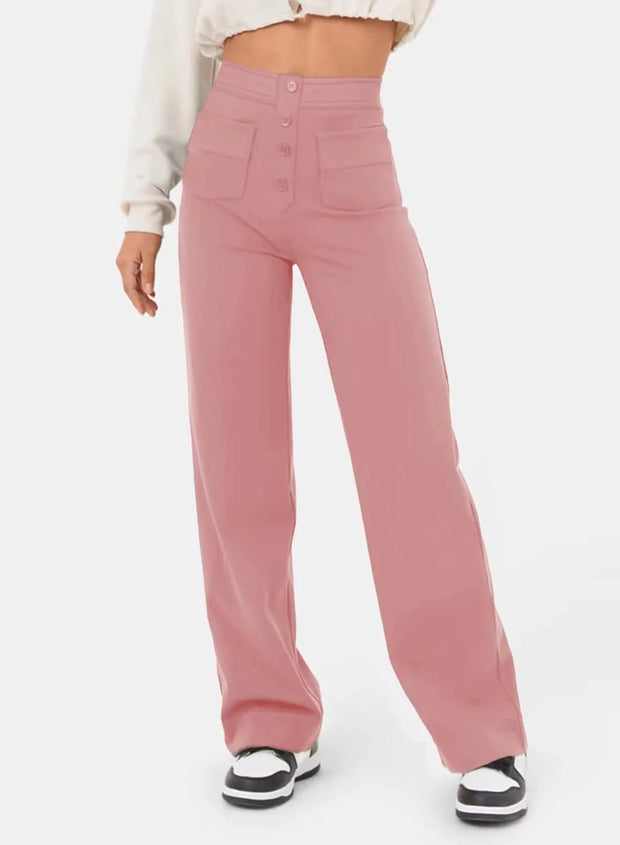 ✨End-of-season Sale 50%) Women's Casual High Waist Stretch Pants