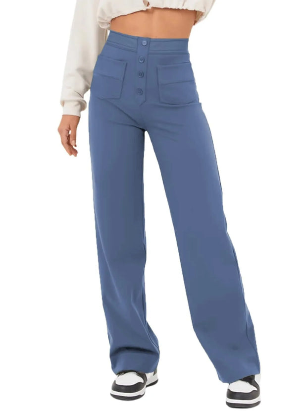 ✨End-of-season Sale 50%) Women's Casual High Waist Stretch Pants