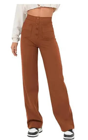 ✨End-of-season Sale 50%) Women's Casual High Waist Stretch Pants