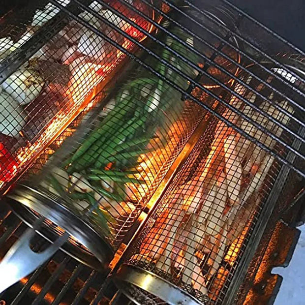 HOT SALE 49% OFF 🔥 Rolling Grilling Basket