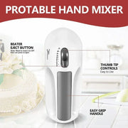 7-Speed Handheld Electric Egg Beater