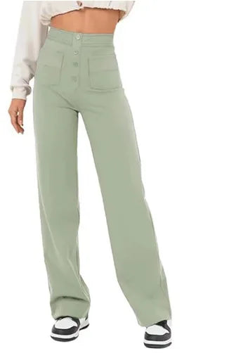 ✨End-of-season Sale 50%) Women's Casual High Waist Stretch Pants